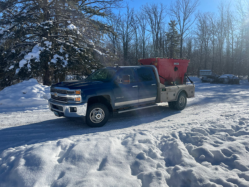 snow plowing Barnum MN